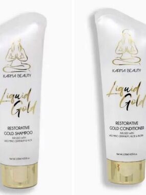 Karma Beauty Liquid Gold Shampoo and Conditioner